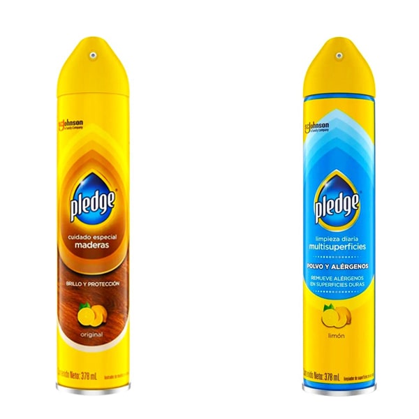 PLEDGE AEROSOL 378 ML ORIGINAL o MULTISUPERFICIES