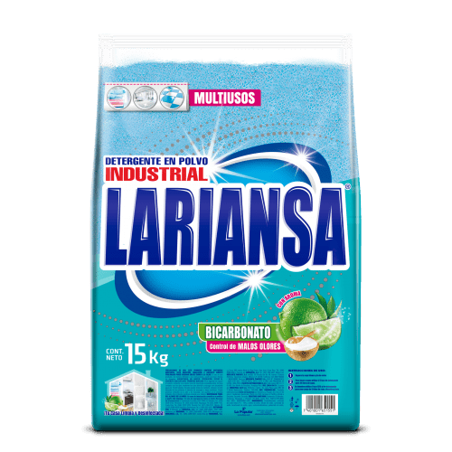 DETERGENTE LARIANSA 9Kg SIN AROMA