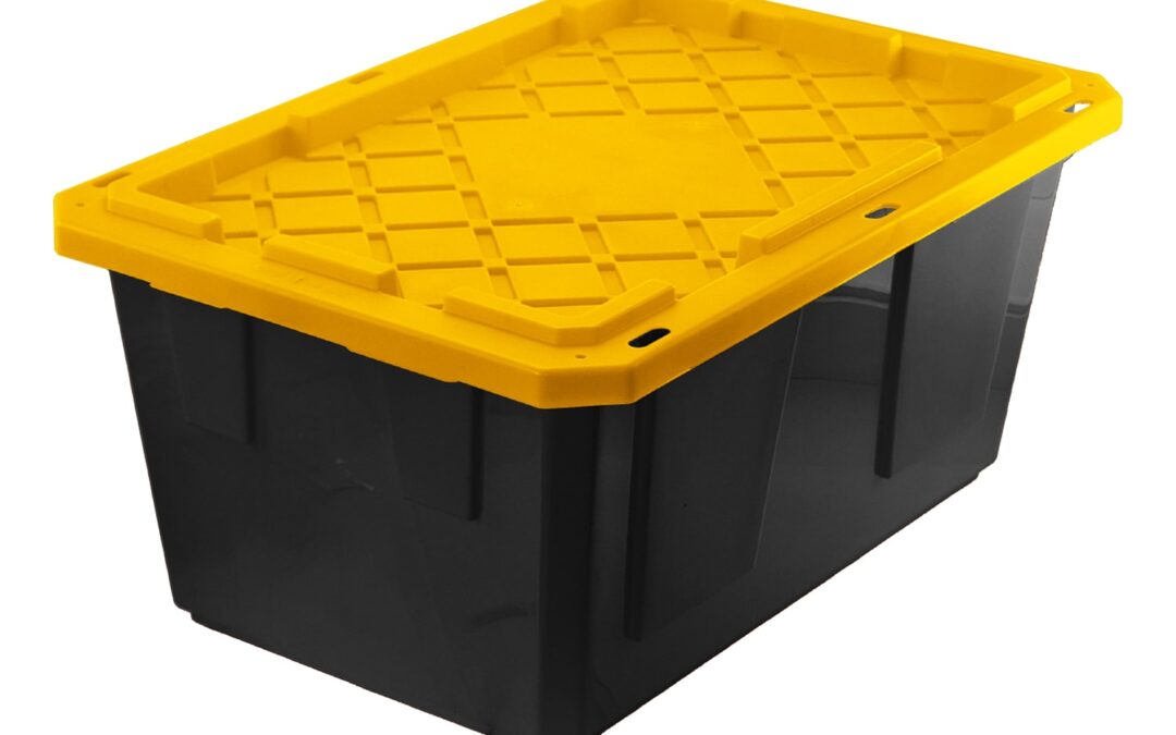 CAJA FUERTE GUATEPLAST 102 LTS, AMARILLO-NEGRO