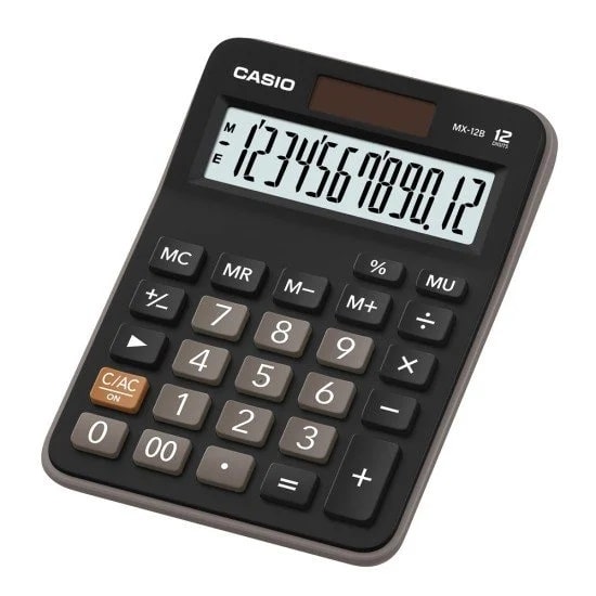 CALCULADORA CASIO 12 DIGITOS MX-12B