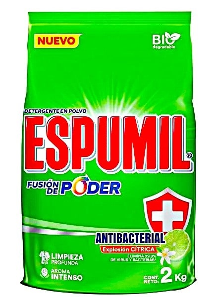 DETERGENTE ESPUMIL LIMON 2 kG